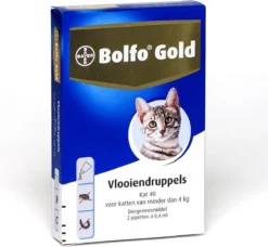 Bayer Bolfo Gold 40 Anti Vlooienmiddel - Kat - 0 Tot 4 Kg - 2 Pipetten -Merkloos Verkoop 1200x1107 6