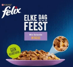 Purina Felix Elke Dag Feest - Kattenvoer Nat - Mix Selectie In Gelei - 120-pack -Merkloos Verkoop 1200x1113 1