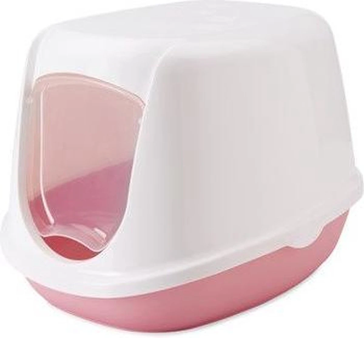 Beeztees Duchesse Kittenbak - Kattenbak - Roze/Wit - 44x35x32 Cm 6 Beeztees Duchesse Kittenbak - Kattenbak - Roze/Wit - 44x35x32 Cm - Image 6