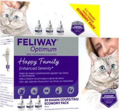 Feliway Optimum - Navulling - Flacon 48ml - Anti-stress Kat -Merkloos Verkoop 1200x1114 7
