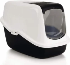 Savic Kattenbak Nestor - Kattenbak - Zwart/Wit - 56 X 39 X 38,5 -Merkloos Verkoop 1200x1116 5