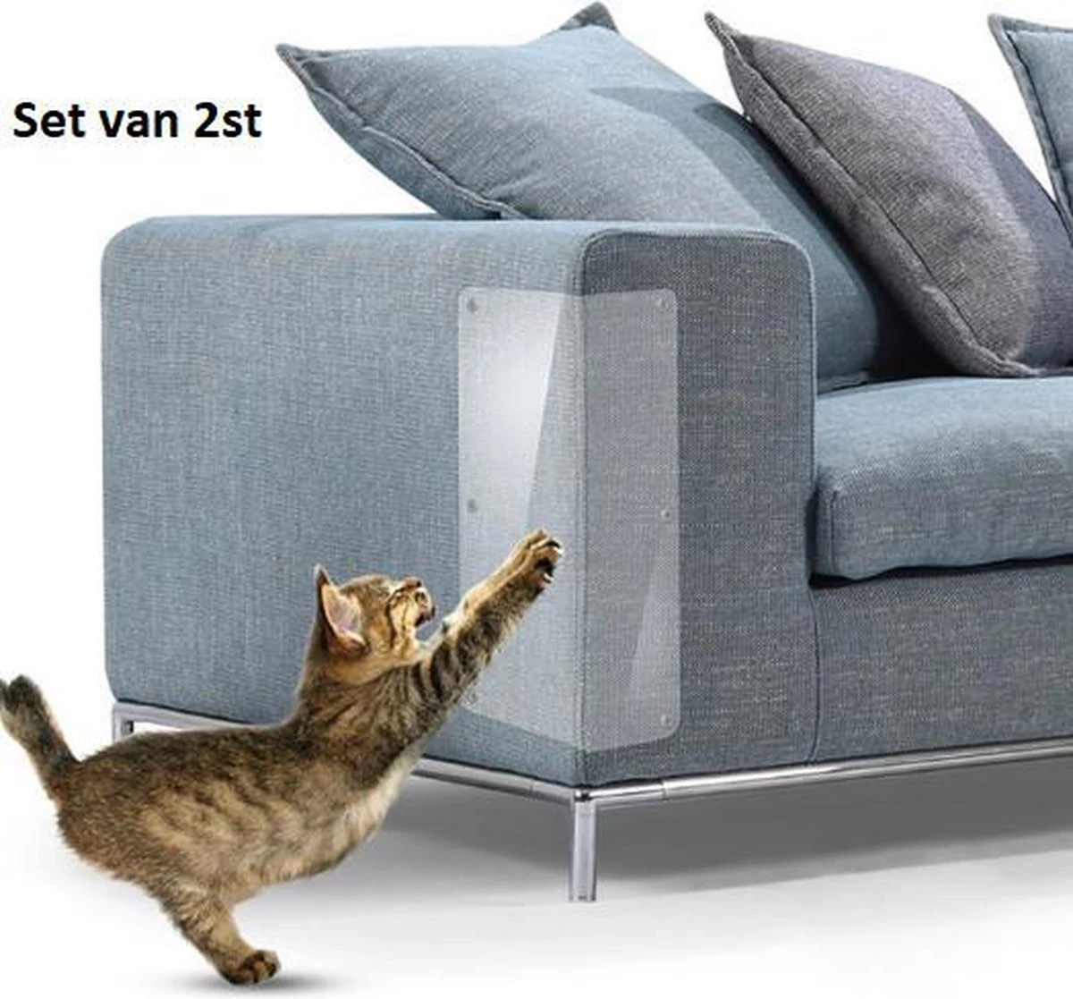 Merkloos Bank Beschermer Tegen Krabschade Van Katten En Honden 45*15CM – Anti Krab Nagels En Bijt Bescherming Meubilair – Voorkomt Bijtschade En Krabben Aan Meubels En Interieur – Transparant Protector 2 Stuks 1 Merkloos Bank Beschermer Tegen Krabschade Van Katten En Honden 45*15CM – Anti Krab Nagels En Bijt Bescherming Meubilair – Voorkomt Bijtschade En Krabben Aan Meubels En Interieur – Transparant Protector 2 Stuks