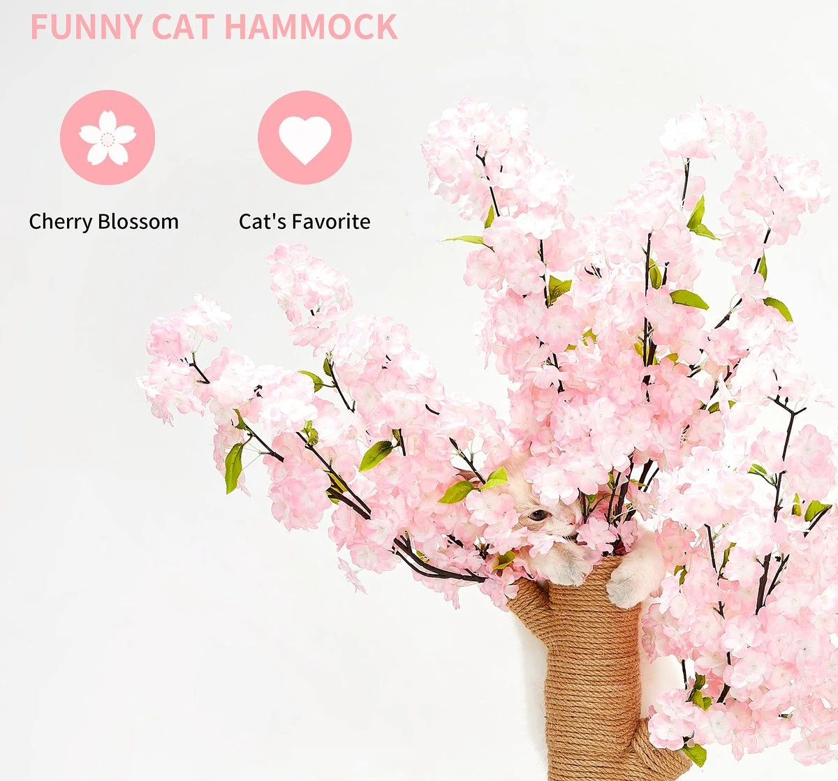 VETRESKA Krabpaal Katten - Kersenbloesem 4 VETRESKA Krabpaal Katten - Kersenbloesem - Image 4