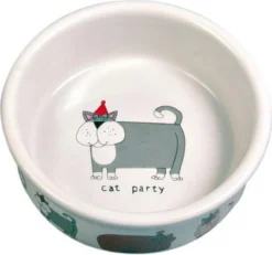 Trixie Voerbak Kat Keramiek Met Print Assorti (200 ML-12 CM) -Merkloos Verkoop 1200x1121