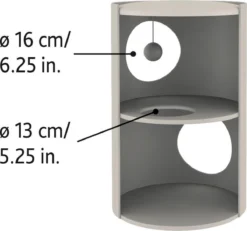 Trixie Krabton Edoardo Taupe / Creme - 33X33X50 CM -Merkloos Verkoop 1200x1121 7