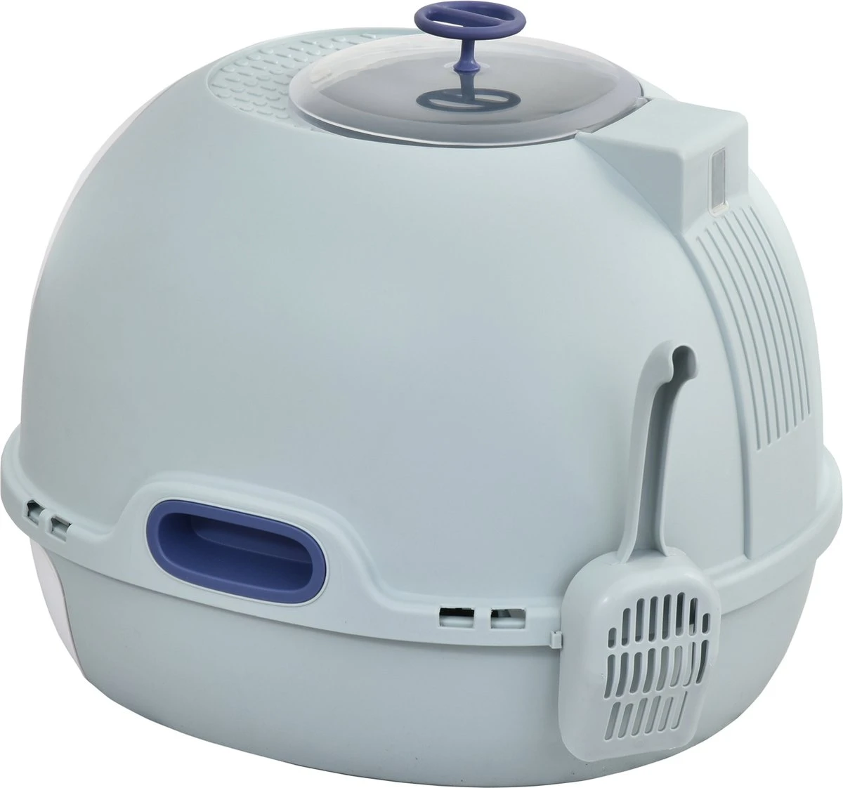 PawHut Kattentoilet Kattenbak Dakraam Bodembak Schep Draagbaar PP ABS D31-012 5 PawHut Kattentoilet Kattenbak Dakraam Bodembak Schep Draagbaar PP ABS D31-012 - Image 5