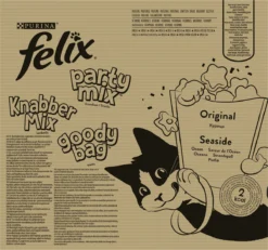 Felix Cat Snacks Party Mix - Kattensnacks Original En Seaside - 16 X 60g 11 Felix Cat Snacks Party Mix - Kattensnacks Original En Seaside - 16 X 60g -Merkloos Verkoop 1200x1124
