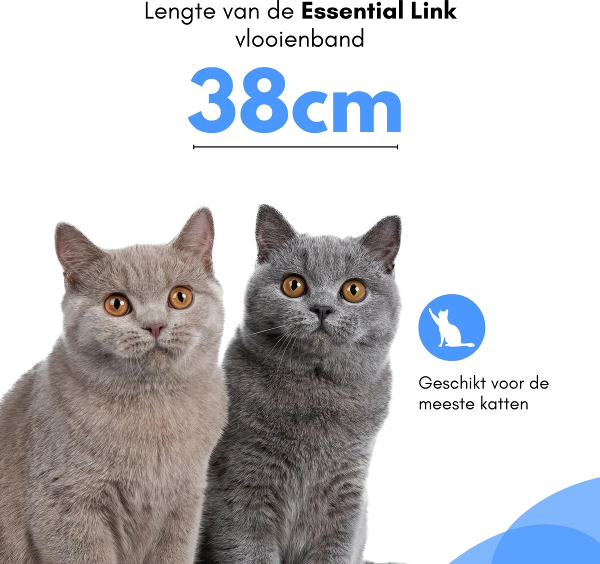 Essential Link Teken- En Vlooienband - Vlooienband Kat – Anti Vlooien – Vlooienmiddel - Tekenband - Diervriendelijk 8 Essential Link Teken- En Vlooienband - Vlooienband Kat – Anti Vlooien – Vlooienmiddel - Tekenband - Diervriendelijk - Image 8