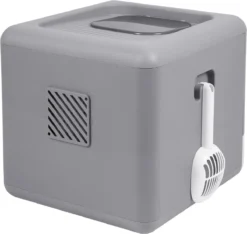 Merkloos Zelfreinigende Kattenbak - Automatische Kattenbak - Kattenbak Zelfreinigend - Electrische Kattenbak - Grijs -Merkloos Verkoop 1200x1136 7