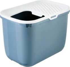 Savic Hop In Kattenbak - Steenblauw/wit -Merkloos Verkoop 1200x1136 8