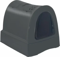 Imac Zuma - Met Schuiflade - Zwart - Kattenbak - 56 X 40 X 42,5 Cm