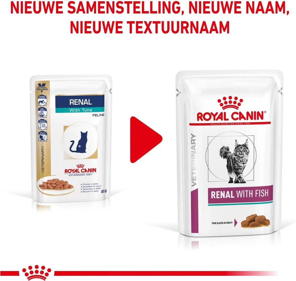 Royal Canin Renal - Tonijn - Kattenvoer - 12 X 85 G 3 Royal Canin Renal - Tonijn - Kattenvoer - 12 X 85 G - Image 3