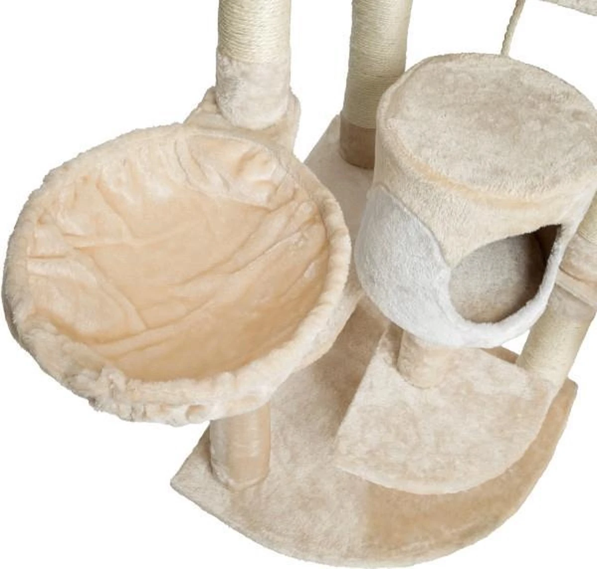 TecTake Nelly Krabpaal - 204 Cm - Beige 3 TecTake Nelly Krabpaal - 204 Cm - Beige - Image 3