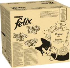 Felix Cat Snacks Party Mix - Kattensnacks Original En Seaside - 16 X 60g 13 Felix Cat Snacks Party Mix - Kattensnacks Original En Seaside - 16 X 60g -Merkloos Verkoop 1200x1157