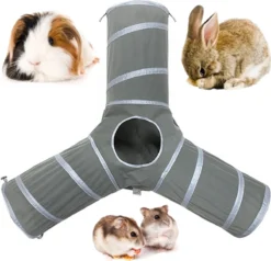 Adabol Knaagdier Speeltunnel – Konijnen Speelgoed – Cavia Speelgoed – Hamster Speelgoed – Konijnen Tunnel – Cavia Tunnel – Hamster Tunnel – 3 Gangen – 50 Cm Lengte -Merkloos Verkoop 1200x1158 7