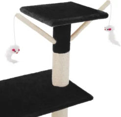 TecTake Dominik Krabpaal - Zwart - 144 Cm -Merkloos Verkoop 1200x1165 9