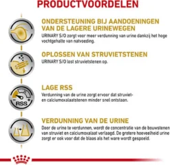 Royal Canin Urinary S/O Kat - Morsels In Gravy - 24 X 85 Gram -Merkloos Verkoop 1200x1167 2