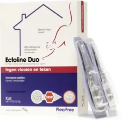 Flea Free Ectoline Duo Kat - Tegen Vlooien En Teken - 2 Pipetten -Merkloos Verkoop 1200x1169 3