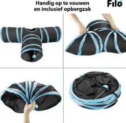 Filo Kattenspeelgoed Set 30 Stuks - Kattenspeeltje Kattentunnel - Kattenhengel - Kattenveertjes - Vis Met Kattenkruid - Kattenspeeltjes Intelligentie Kitten - Interactief Speelgoed Katten - Poezen Speeltjes -Merkloos Verkoop 1200x1170 5