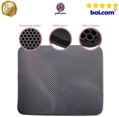 Professionele Kattenbakmat + Cadeau – Schoonloopmat Kattenbak – Katten Grit Opvanger – Dubbele Waterdichte Laag – Uitloopmat Kattenbak – Kattenverzorging – Kattenbak Accessoires - Gritmat – Kat Benodigdheden -Merkloos Verkoop 1200x1173 3