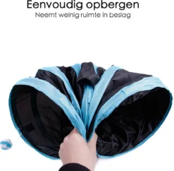 Merkloos Kattentunnel - Opvouwbaar - 3 Gangen - Voor Binnen En Buiten -Merkloos Verkoop 1200x1174 8