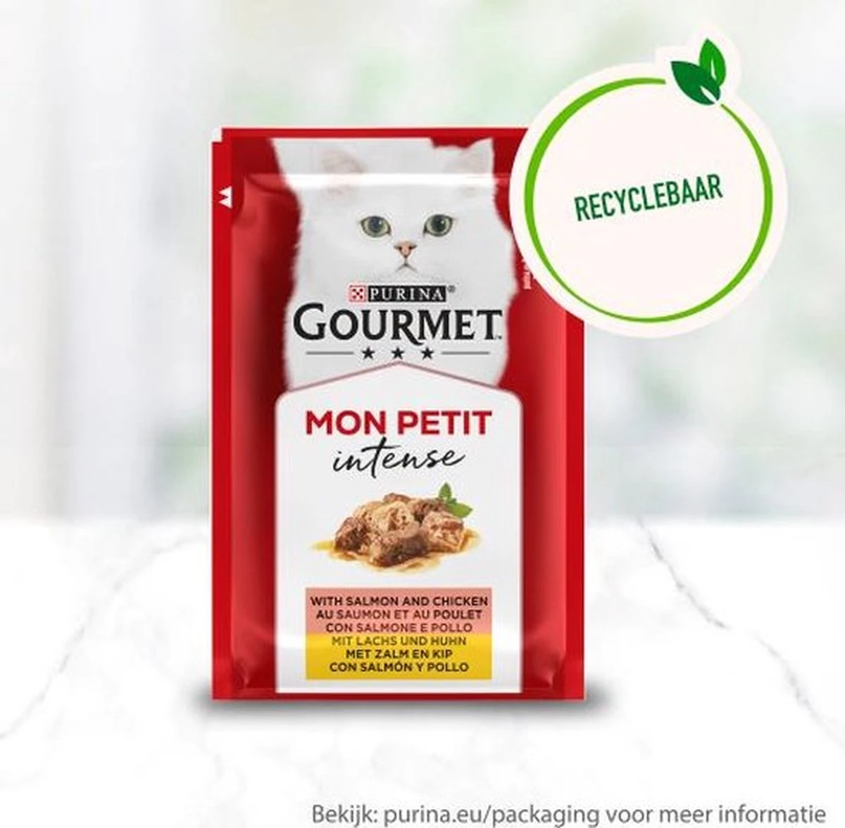 Gourmet Mon Petit Intense - Kattenvoer Natvoer - Duo Vis/Vlees - 24 X 50 Gr 6 Gourmet Mon Petit Intense - Kattenvoer Natvoer - Duo Vis/Vlees - 24 X 50 Gr - Image 6