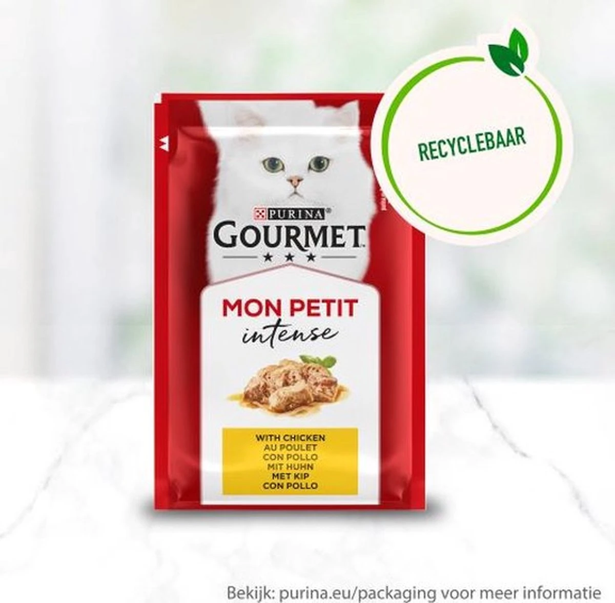 Gourmet Mon Petit Intense - Kattenvoer Natvoer - Gevogelte - 24 X 50 Gr 7 Gourmet Mon Petit Intense - Kattenvoer Natvoer - Gevogelte - 24 X 50 Gr - Image 7