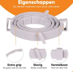 Nafurapets Vlooienband Voor Hond – Anti Vlooien – Teken Band – 100% Natuurlijk – 8 Maanden Bescherming – Grote & Kleine Hond -Merkloos Verkoop 1200x1177 10