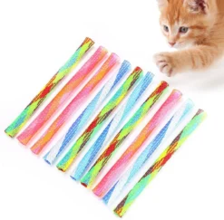 Merkloos Katten Boinks Springveren (10 Stuks) - Kattenspeelgoed – Kattenspeeltjes - Speelgoed Voor Katten Veertjes - Kitten Speeltjes Springveertjes – Kattenveertjes - Kat Speeltje Springveer | Diverse Kleuren -Merkloos Verkoop 1200x1179 5