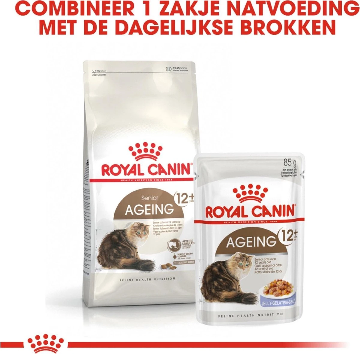 Royal Canin Ageing 12+ - Kattenvoer - 4 Kg 9 Royal Canin Ageing 12+ - Kattenvoer - 4 Kg - Image 9