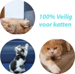 Vitamo™ Katten Anti Krab Training Sheets 6+2 Stuks Gratis - Meubelbescherming - Krabben - Diervriendelijke Trainingstape - Tegen Krabschade - Géén Punaises Nodig - Plakt Aan Beide Zijden - Transparant En Extra Groot - XL Vellen -Merkloos Verkoop 1200x1187 9