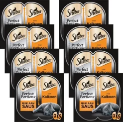 Sheba Perfect Portions In Saus Katten Natvoer - Kalkoen - 8 X 6 Stuks 9 Sheba Perfect Portions In Saus Katten Natvoer - Kalkoen - 8 X 6 Stuks -Merkloos Verkoop 1200x1189