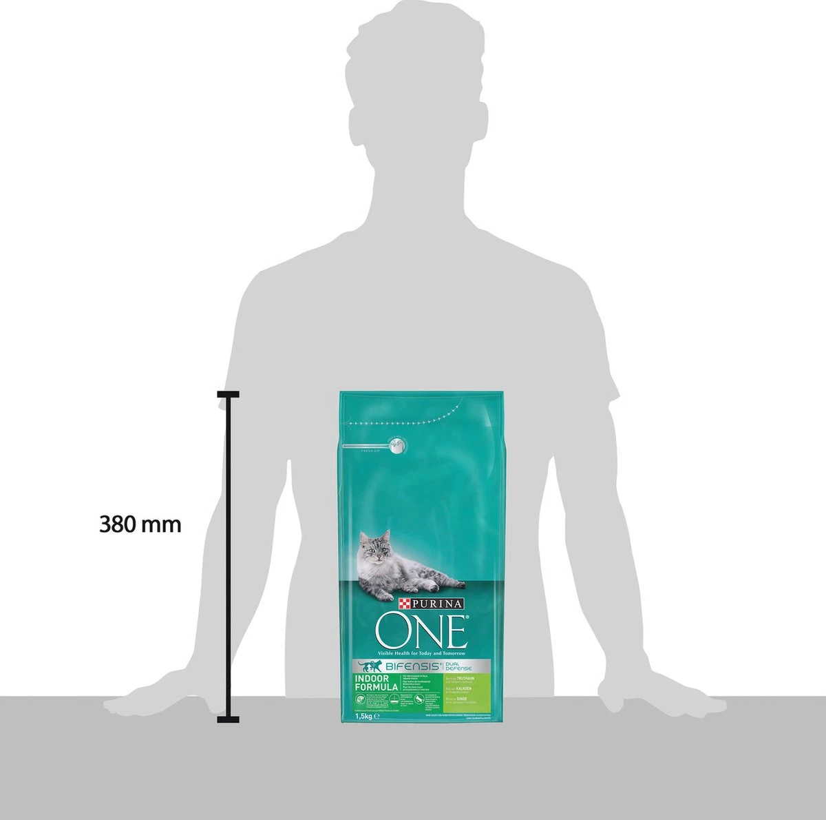 Purina One PURINA® ONE Indoor Rijk Aan Kalkoen & Volkoren Granen Brokjes 1,5 Kg 5 Purina One PURINA® ONE Indoor Rijk Aan Kalkoen & Volkoren Granen Brokjes 1,5 Kg - Afbeelding 5