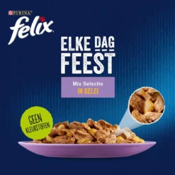 Felix Elke Dag Feest Mix Selectie In Gelei - Katten Natvoer - 80 X 85g 15 Felix Elke Dag Feest Mix Selectie In Gelei - Katten Natvoer - 80 X 85g -Merkloos Verkoop 1200x1193