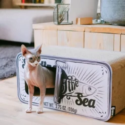 District 70 SARDINE - Design Katten Krabmeubel Van Gerecycled Karton - Zwart, Wit Of Perzik - Afmeting 60x30x30 Cm - Perzik 19 District 70 SARDINE - Design Katten Krabmeubel Van Gerecycled Karton - Zwart, Wit Of Perzik - Afmeting 60x30x30 Cm - Perzik -Merkloos Verkoop 1200x1198 17