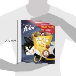 Felix Party Mix - Kattensnacks Original Mix - 5 X 200g -Merkloos Verkoop 1200x1200 10