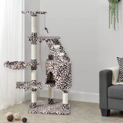 Merkloos Katten Krabpaal - Buffy - Luipaard Patroon -Merkloos Verkoop 1200x1200 1004
