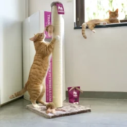 Petrebels Maine 90 Krabpaal - Cappuccino - 40 X 40 X 90 Cm - Extra Stabiel -Merkloos Verkoop 1200x1200 1011