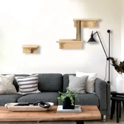 LBB - Katten Klimmuur - Krabpaal Met Muurplank - 60x30x26 Cm - Katten Klim Wand - Krabpaal Muur - Klimmuur Kat - Katten Klim Wand - Ook Voor Zware Katten - Krabpaal Voor Grote Katten - Kattenspeeltjes -Merkloos Verkoop 1200x1200 1045