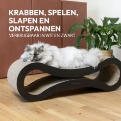Snoozle Loop Krabpaal Voor Katten - Zwart - 86cm - Krabmeubel Voor Grote Katten - Karton -Merkloos Verkoop 1200x1200 1061