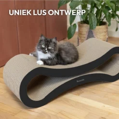 Snoozle Loop Krabpaal Voor Katten - Zwart - 86cm - Krabmeubel Voor Grote Katten - Karton -Merkloos Verkoop 1200x1200 1063