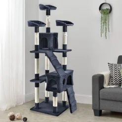 Merkloos Katten Krabpaal - Amy - Donkergrijs -Merkloos Verkoop 1200x1200 1067