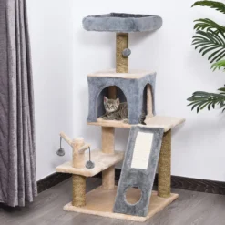 PawHut Kattenboom Klimboom Met Kattengrot Krabboom Kattenhuis Krabpaal D30-220 15 PawHut Kattenboom Klimboom Met Kattengrot Krabboom Kattenhuis Krabpaal D30-220 -Merkloos Verkoop 1200x1200 1083