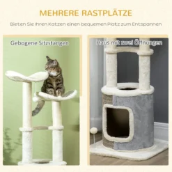 PawHut Kratzbaum Mit Katzenhöhle D30-602V00 14 PawHut Kratzbaum Mit Katzenhöhle D30-602V00 -Merkloos Verkoop 1200x1200 1096