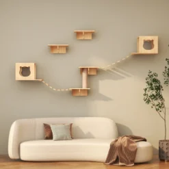 Katten Klimwand |2 Ladders Krabpaal En 2 Huisjes | Kat Klimmuur | Huisdieren | Vermaak Voor Katten 12 Katten Klimwand |2 Ladders Krabpaal En 2 Huisjes | Kat Klimmuur | Huisdieren | Vermaak Voor Katten -Merkloos Verkoop 1200x1200 1177