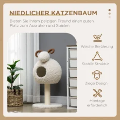 PawHut Kratzbaum Mit Katzenhöhle D30-545V00 -Merkloos Verkoop 1200x1200 1195