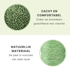 Krabpaal Voor Katten - Cactus - Met Kattenspeeltje - H 65 Cm -Merkloos Verkoop 1200x1200 1217