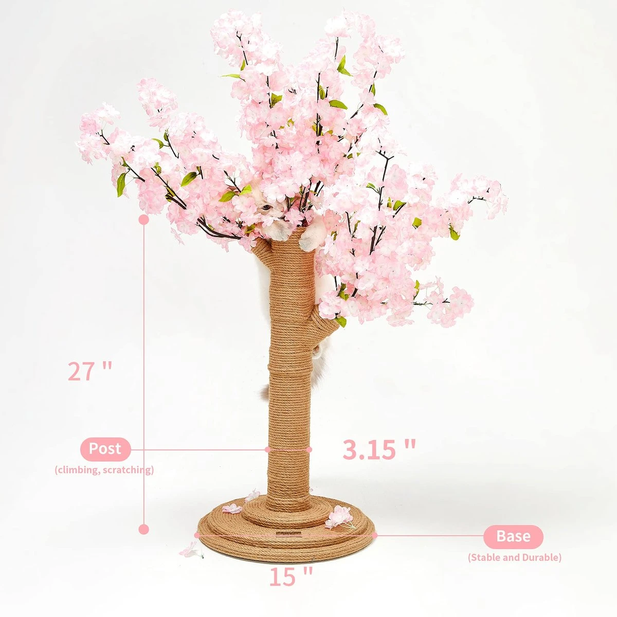 VETRESKA Krabpaal Katten - Kersenbloesem 2 VETRESKA Krabpaal Katten - Kersenbloesem - Image 2