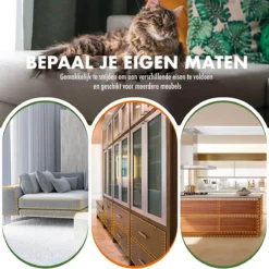 DynaBright Anti Krab Vellen Voor Kat En Hond - 8 XL Vellen – 43.2 X 30.5cm - Tegen Krabben – Bank Bescherming – Meubelbescherming – Krabpaal Voor Katten – Anti Scratch – Transparant - Plakfolie -Merkloos Verkoop 1200x1200 1259