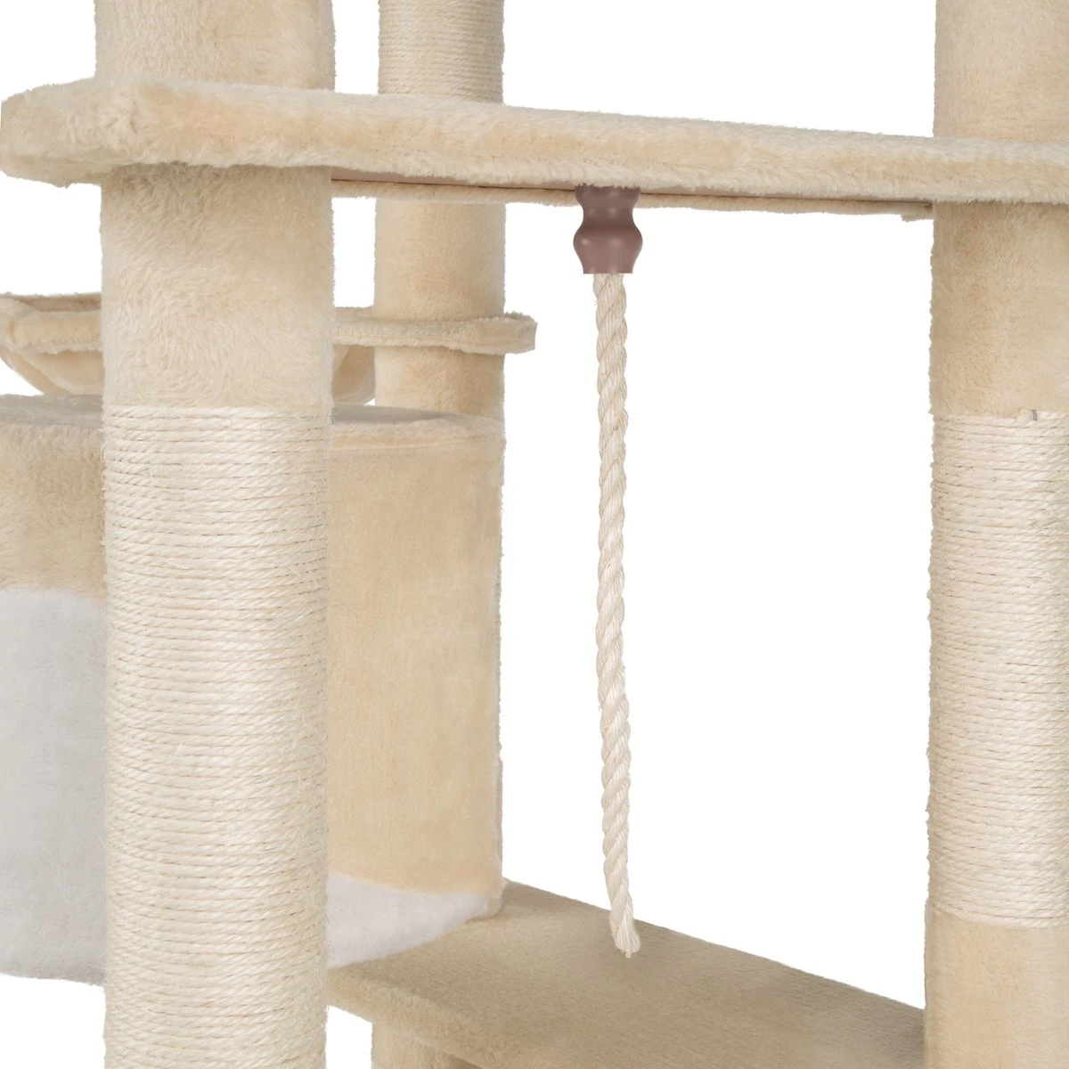 TecTake Nelly Krabpaal - 204 Cm - Beige 5 TecTake Nelly Krabpaal - 204 Cm - Beige - Image 5